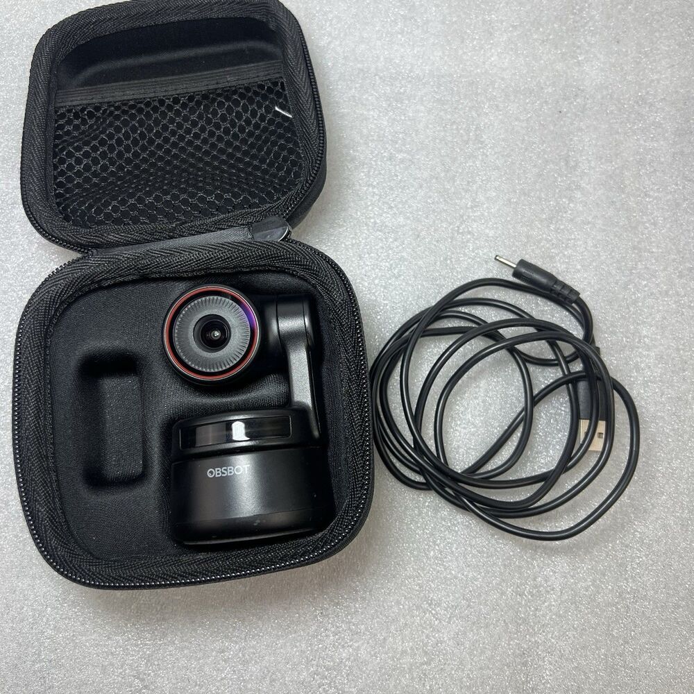 OBSBOT Tiny 4K AI Powered Webcam with PTZ Autofocus and Dual Microphones Tested
